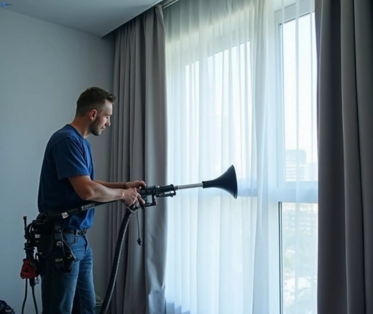 Professional drapes cleaning process tools Matty Curtain Cleaning the-rocks-nsw